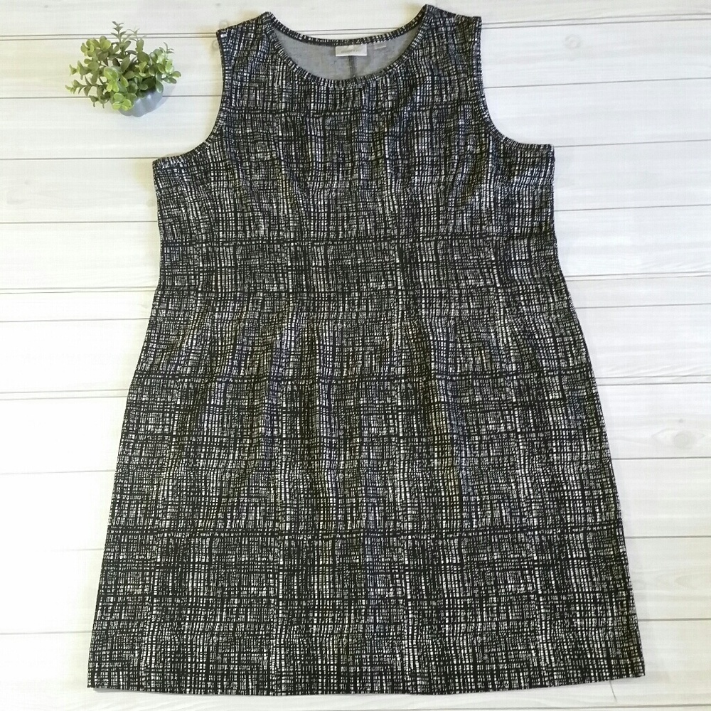 Avenue Plus Shift Dress Black Size 22/24